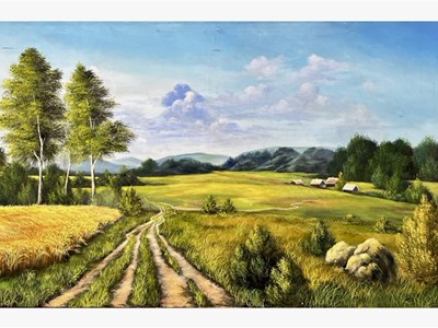 TRANH DÁN TƯỜNG: TẠO KHÔNG GIAN SỐNG ĐỘNG VÀ ẤN TƯỢNG TRONG NỘI THẤT