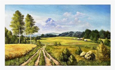 TRANH DÁN TƯỜNG: TẠO KHÔNG GIAN SỐNG ĐỘNG VÀ ẤN TƯỢNG TRONG NỘI THẤT