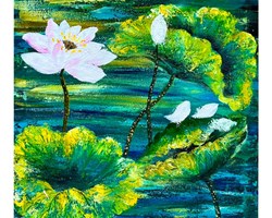 Tranh hoa mẫu 2